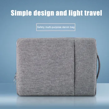 

Laptop Tablet Bag Case Cover Zipper Shockproof Protective for Business Travel VDX99