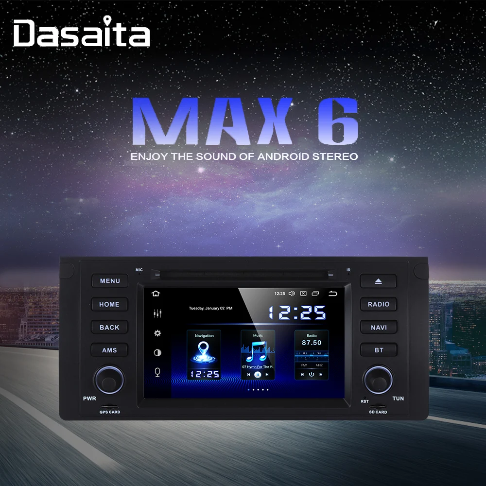 1 DIN автомобильный DVD-плеер 7 &quotсенсорный экран Android 10 0 для BMW E46 M3 318i 320i 325i 328i Радио