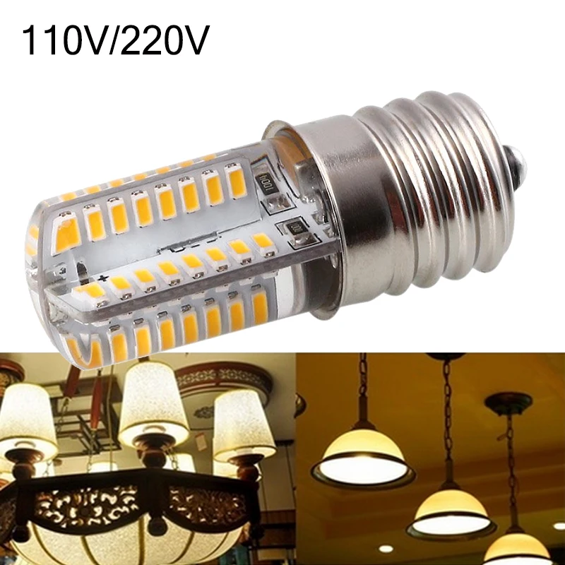 E17 110/220V 5W кукурузный SMD СВЕТОДИОДНЫЙ кремнеземный гелевая лампа, лампа для дома, спальни, светодиодная лампа