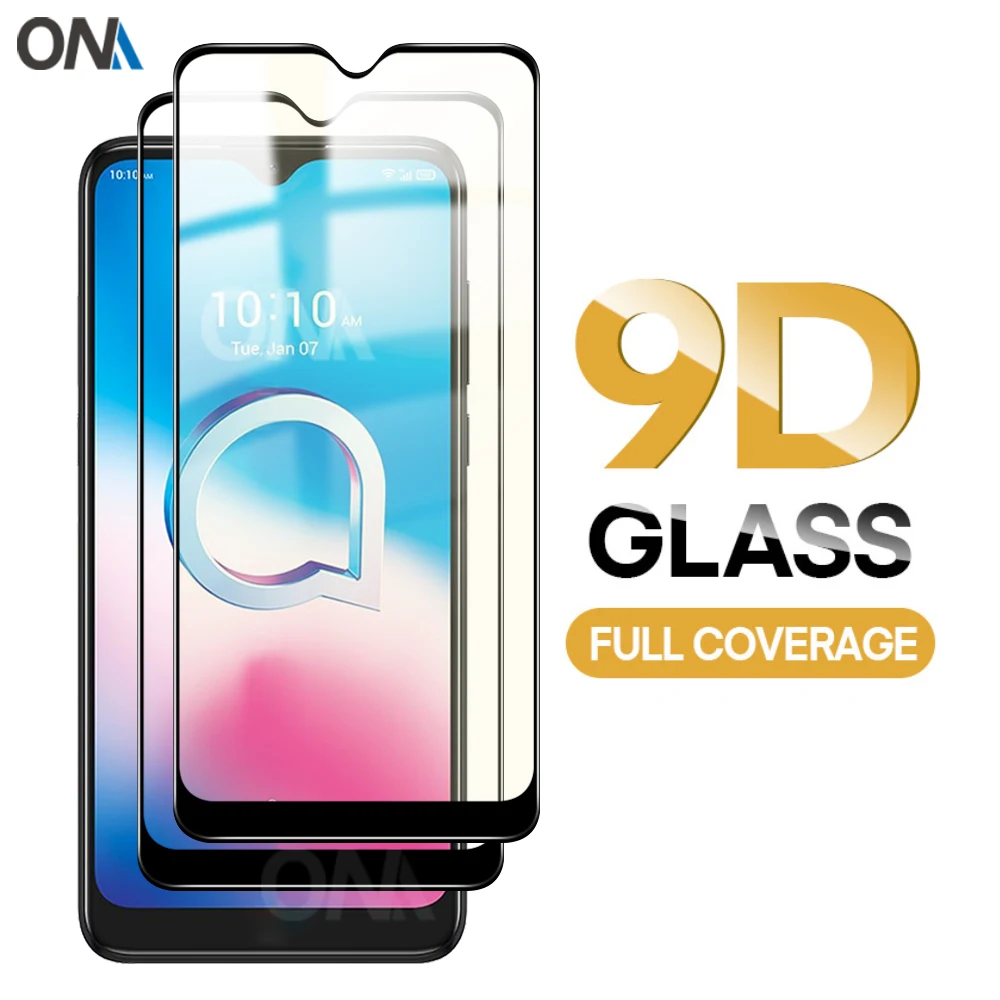 2 шт протектор экрана для Alcatel 3L 1V 1 S 2020 закаленное стекло стеклянная пленка с
