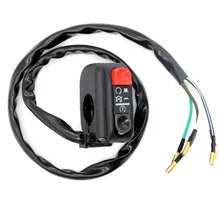 Мотоцикл E-Bike переключатель фар Пуск кнопочный руль Маленький Выключатель ремонт аксессуары 12 В