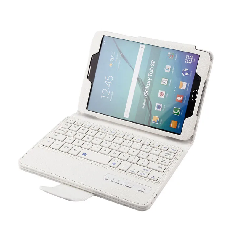 Чехол для планшета со съемной Bluetooth клавиатурой + ПУ подставка Samsung galaxy Tab S2 8 0