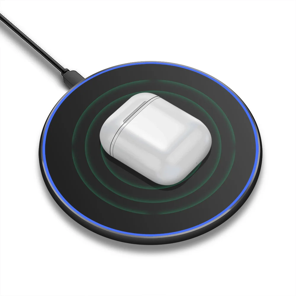 FDGAO 15 Вт Qi Беспроводное зарядное устройство Pad USB Tpye C QC 3,0 10 Вт быстрая док-станция для зарядки для iPhone 11 Pro XS MAX XR X 8 samsung S10 S9