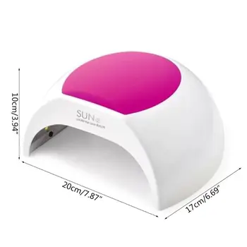 

48W UV Nail Dryer Gel LED Curing Lamp Light Timer Settings Manicure Machine X7JA