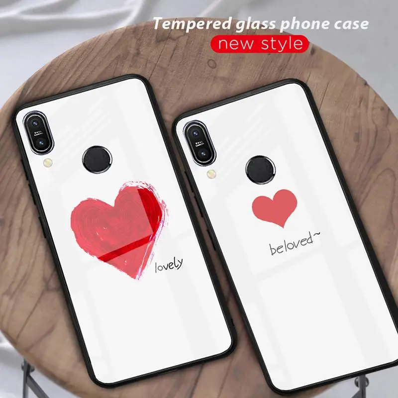 Закаленное стекло чехол для телефона Asus Zenfone Max Pro M1 ZB602KL ZB601KL M2 ZB631KL ZB633KL Фламинго Сова небо узор чехол