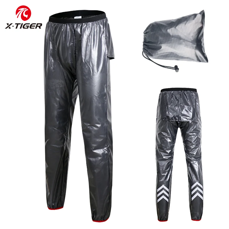 X-TIGER водонепроницаемые велосипедные дождевые брюки быстросохнущие MTB велосипедные брюки для велосипеда и уличных видов спорта многофункциональная Беговая походная Кемпинг рыболовная одежда