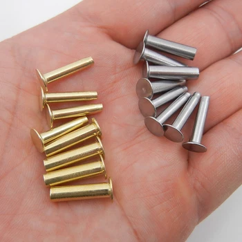

100set/lot Cutter Knife Handle Metal Rivets Gold Kitchen Tools Accessories DIY Hardware Cookware Parts Scrapbook Crafts DIY