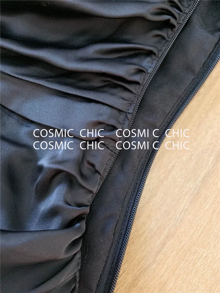 Cosmicchic Подиум Сексуальное цветочное вечернее платье с длинным рукавом с открытыми плечами асимметричное винтажное Плиссированное пляжное короткое платье в стиле бохо