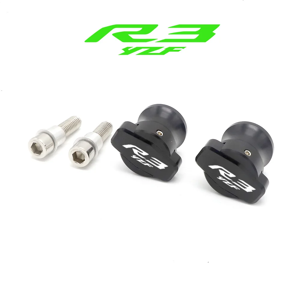 

Motorcycle Accessories R3 Swingarm Spools Slider 6mm Swing Arm Stand Screws For YAMAHA R3 YZF R3 YZF-R3 YZFR3 2015-2019 Moto