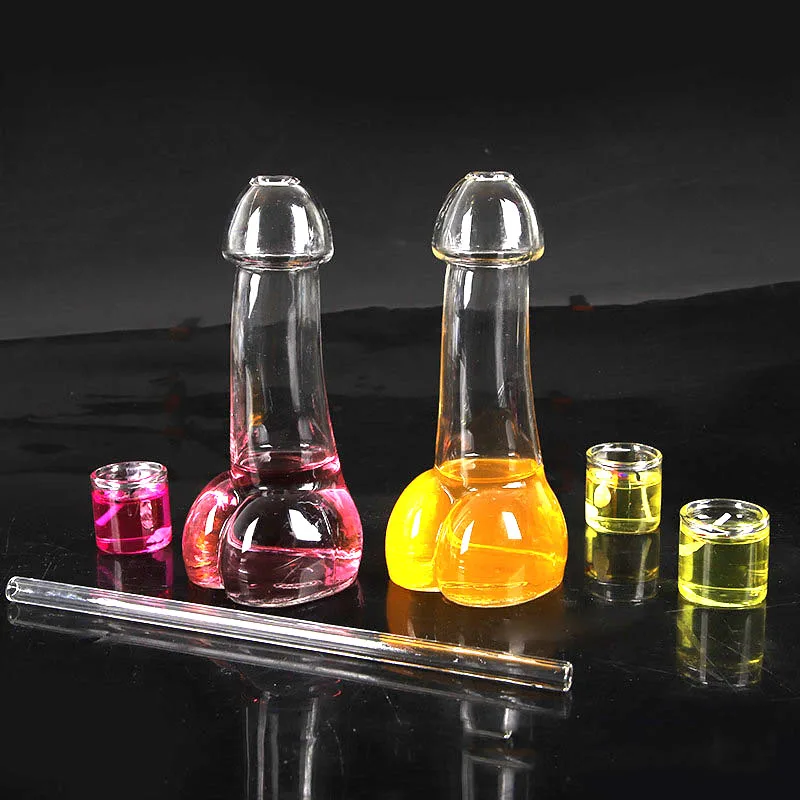 Buy Wholesale China Creative Penis Shape Glass Bottle Bar Ware Dick  Cocktail Wine Glass Pure High Borosilicat Bottle Penis Shaped Shot  Glassespopular & Creative Penis Shape at USD 0.9