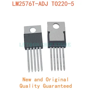 Оригинальный и новый набор микросхем IC, LM2576T-ADJ TO220 LM2576T ADJ TO-220 LM2576-ADJ TO220-5 LM2576 ADJ TO-220-5