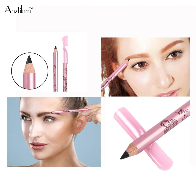 

Anztilam New Arrival Makeup Long Lasting Waterproof Eyebrow Pencils Easy to Wear Black Paint Eye High Quality Brand
