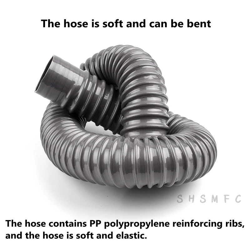 Drain hose I.D 32mm Length 30~500cm Washing Machine Dishwasher Drain Hose Extension Pipes Universal type Household Drainage Pipe Fittings
