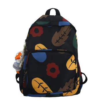 

Women Backpack Printing Shoulder Bag High School Bag for Teenage Girl Backpack Travel Outdoor Bag Nylon New