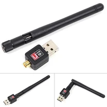 USB WIFI Wireless LAN Adapter Long Range Antenna Portable for Desktop Computer GV99 hot long range 17dbi 2 4g wifi wireless grid parabolic antenna n female