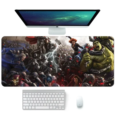 Мстители коврик для мыши 75x30 см Коврик для мышь notbook компьютер коврик для мыши от производителя Профессиональный игровой коврик для мыши геймер к клавиатуре коврики для мыши - Цвет: 75x30cm