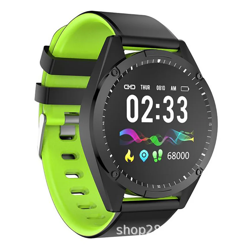 Умный Браслет G50 Смарт-часы fit bit Smartband кровяное давление часы для мужчин и женщин умный Спортивный Браслет Смарт-браслет для android IOS - Цвет: Зеленый