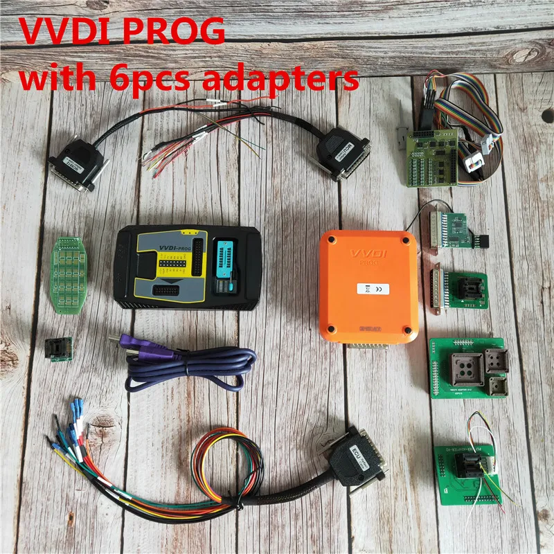 

Xhorse VVDI PROG Programmer V4.8.3 VVDIPROG Auto Diangnostic-tool Program For BMW Support Update and Multi-languages