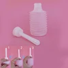 Portable 200ml Disposable Clear Enema Douche Applicator Bottle Anal Vaginal Bulb Douche Enema Irrigator Rectal Syringe Cleaner 2
