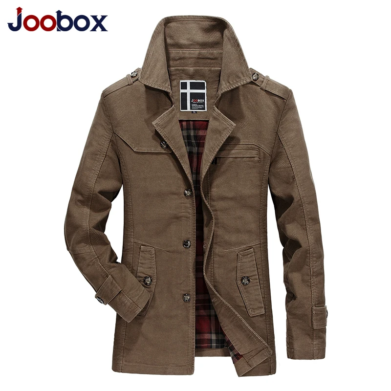 Joobox New Men Fashion Jacket Coat Spring Brand Men's Casual Fit Wild Overcoat Jacket Solid Color Trench Coat Male Joobox New Men Fashion Jacket Coat Spring Brand Men's Casual Fit Wild Overcoat Jacket Solid Color Trench Coat Male