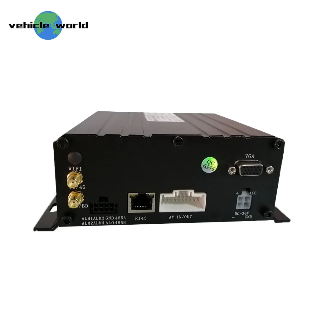 AHD 1080P 2 ТБ жесткий диск 4ch Мобильный DVR 3G/4G WiFi в реальном времени видеорегистратор