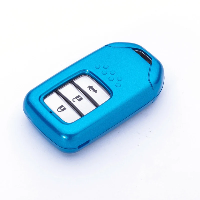 Fashion New ABS Car Smart Key Case Cover Shell For Honda Hrv Civic 2017 Accord 2003-2007 Cr-v Freed Pilot EX EXL AutoAccessories |
