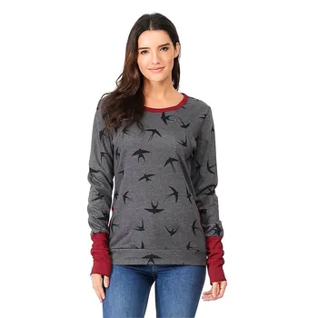 

Womens Maternity Tops Clothing Hoodie Sweatershirt Breastfeeding Nursing Jumper Tops Clothes Pregnant Womens Clothing #906