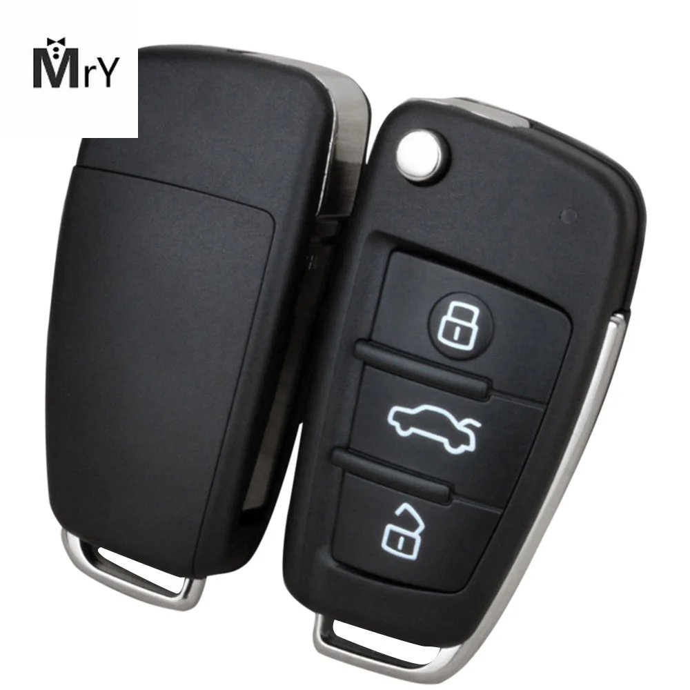 

Key Shell housing remote control for Audi A2 A3 A4 A6 A8 TT Q3 Q5 Q7 A1 3 BUTTONS