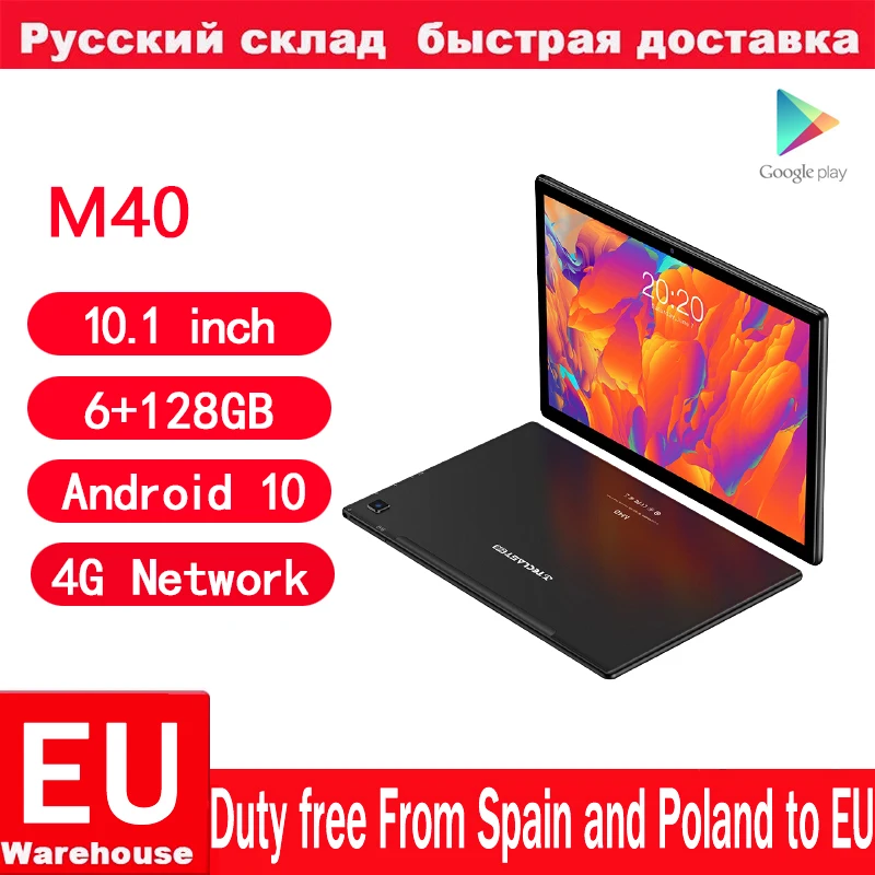 Tablet PC Network-10.1inch Call Dual-Phone 6GB-RAM Android Octa-Core Teclast M40 1920x1200