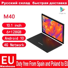 Teclast-Tabletas M40 Android 10, Tablet con red 4G, 10,1 pulgadas, T618, ocho núcleos, llamada telefónica Dual, 1920x1200, 6GB RAM 128GB ROM, PC
