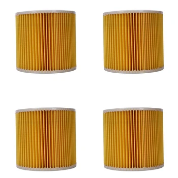

4 Pcs Air Dust Hepa Filter for Karcher A2004/A2054/WD2.250,Replacement Filter Parts for Karcher Vacuum Cleaner