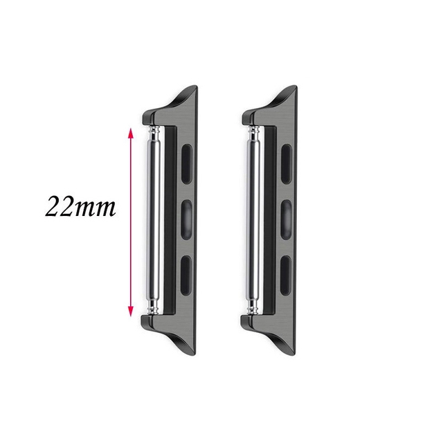 Connector For Apple Watch band series 6 SE 5 4 3 2 band 44mm 40mm For iwatch band 42mm 38mm accessories Tool Wholesale