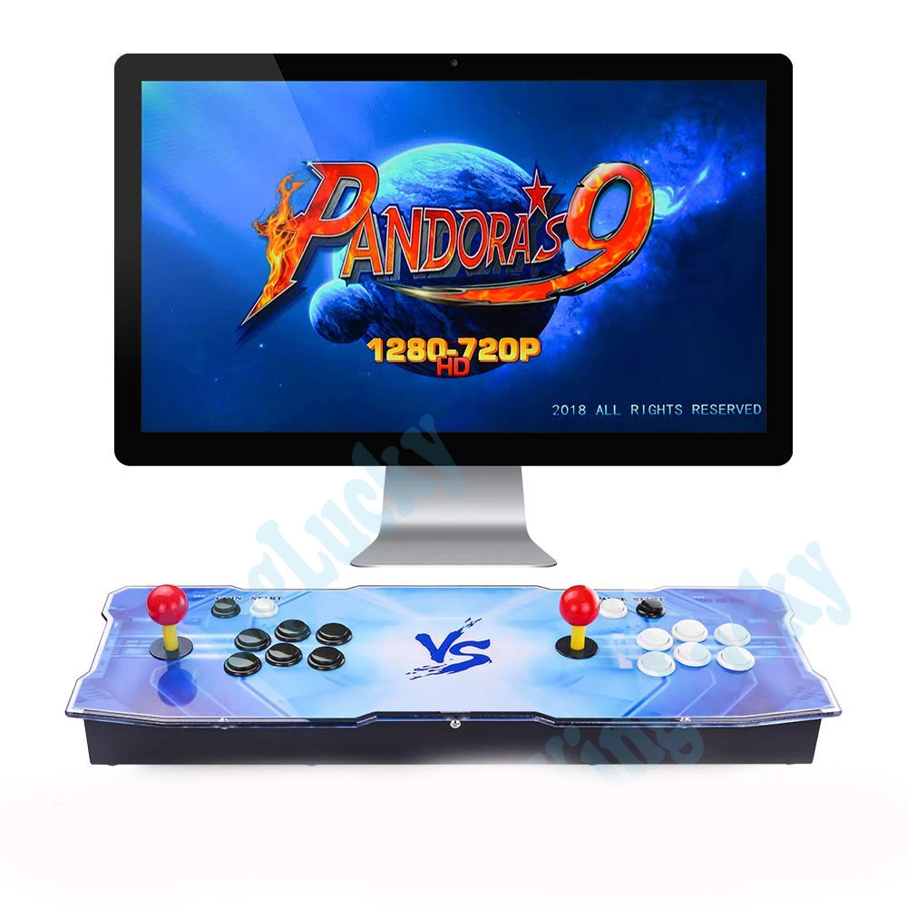 Новая акриловая игровая консоль pandora box X 2020 джойстик для 2 игроков контроллера HDMI