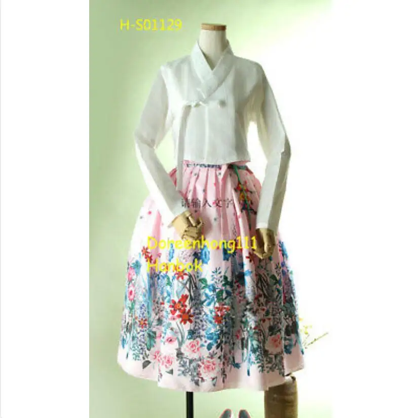 Новинка 2020 модное платье Hanbok традиционное корейское модернизированное