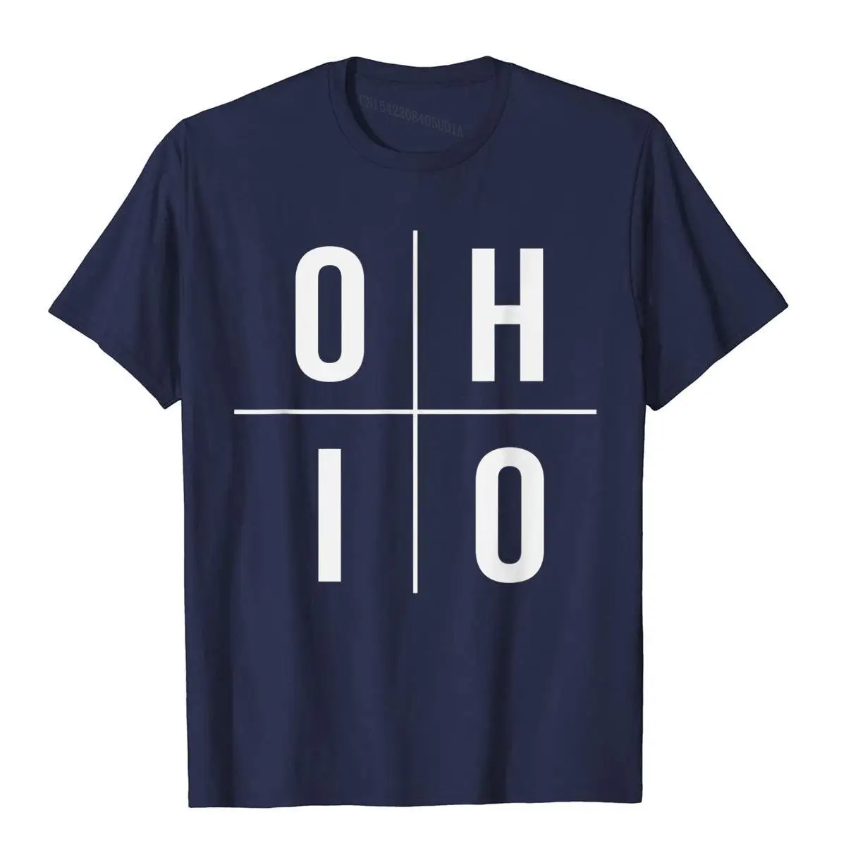 O H I O - Ohio The Buckeye State T Shirt Gift__B11175navy