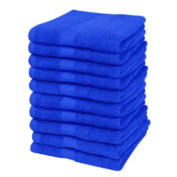 

Vidaxl home-gästetuch set's PC. Cotton 500g/sqm 30 × 50 cm Royal Blue