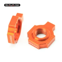 Chain Adjuster Regulator Sliders For KTM XC-W XCF-W EXC-F EXC 525 520 500 450 400 350 380 300 250 200 125 Motorcycle Accessories