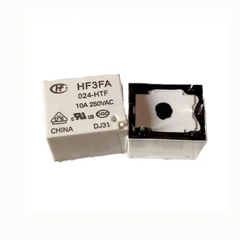 

HOT 24V NEW HF3FA 024-HTF HF3FA-024-HTF HF3FA 024 HTF HF3FA024HTF DC24V 24VDC 250VAC 10A 4PIN