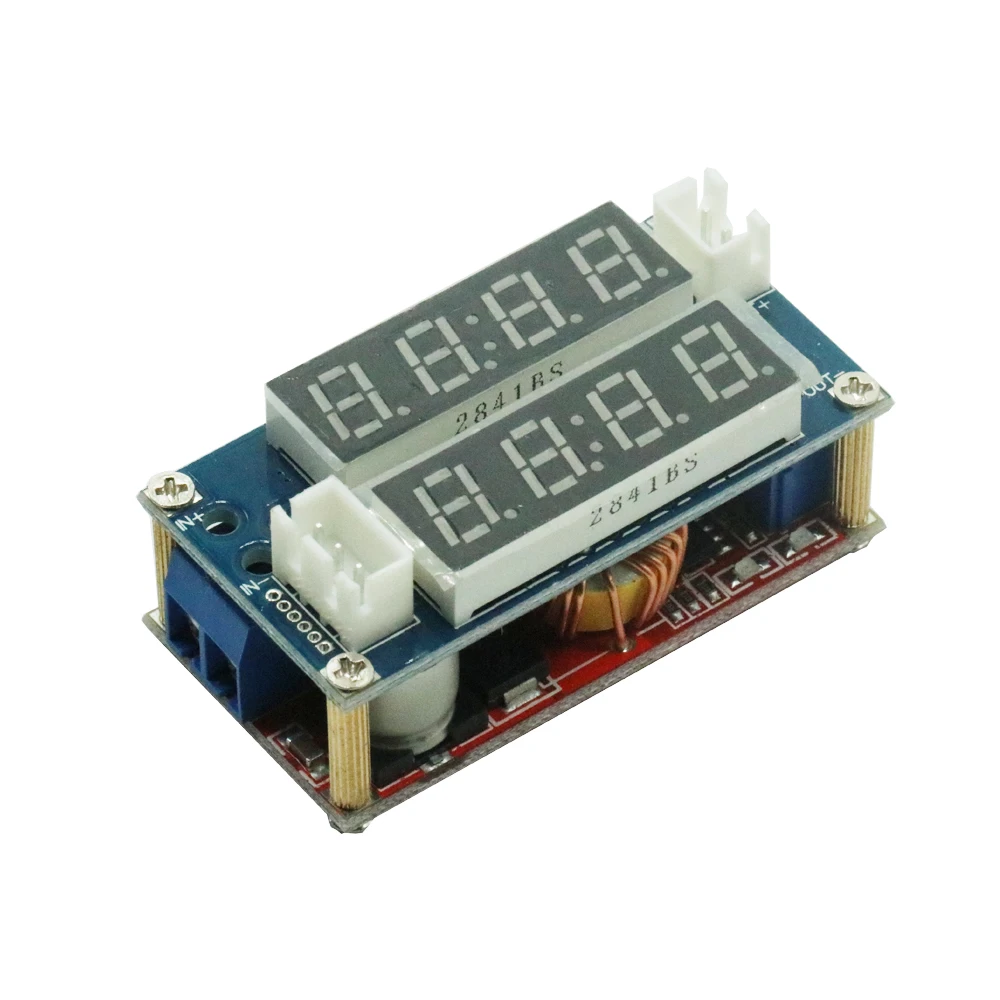 CC//CV Adjustable Step Down Charge LED Panel Voltmeter Ammeter Display Module 5A