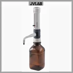 Bouteille de 0.5 mL à 50 mL, distributeurs de haut, bouteille Stepper, pour la manipulation de liquide en laboratoire, avec bouteille de réactif marron 
