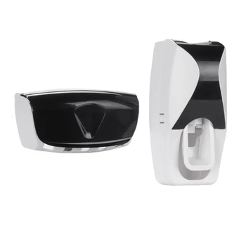 

Toothbrush Holder Toothpaste Squeeze Free Toothbrush Holder Wall-Mounted Toothpaste Squeezer