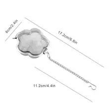 

Tea Filter Stainless Steel Mesh Tea Ball Reusable Metal Loose Leaf Tea Infuser Seasoning Strainers Filter