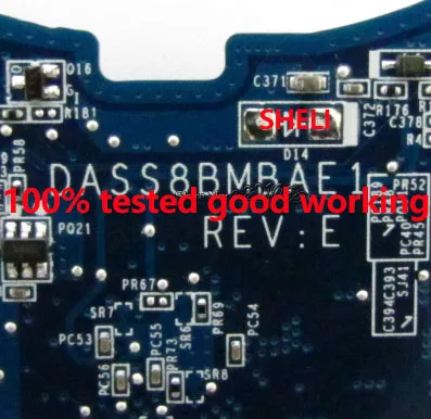 Шели для DELL DASS8BMBAE1 CN-0CD50P 0CD50P CD50P для экструдированного полистирола 15Z L511Z материнская плата для ноутбуков ПК i5-2450M HM67 хорошее