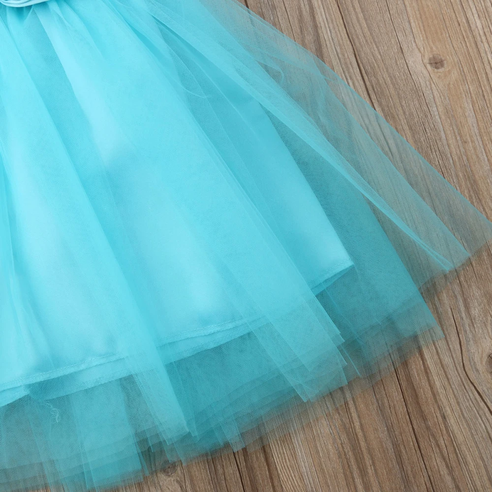 Детские Kinder blumenmyadchen Kleid бант вечерние Hochzeit Brautjungfer Abendkleider