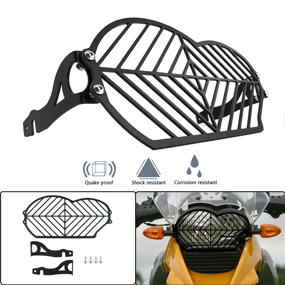 

Headlight Guard For BMW R1200GS R 1200GS OC ADV Adventure Motocycle Stainless Steel Head light Guard Protector Cover Grill 04-12