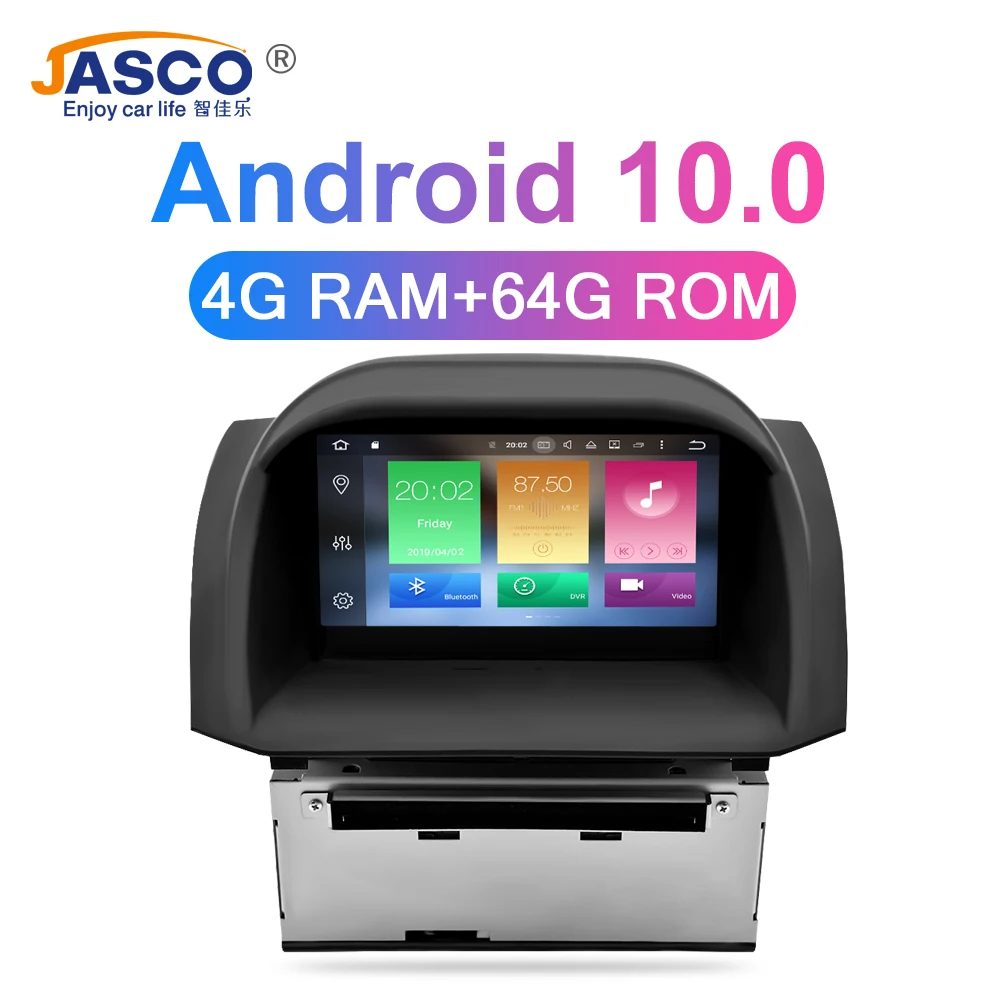 4 G Android 10 0 Автомобильный DVD стерео для Ford Fiesta 2013 2014 2015 2016 авто радио GPS Навигация