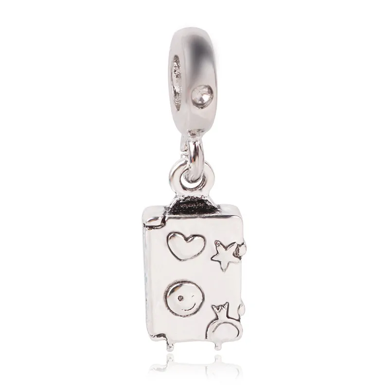 Couqcy NEW Silver Pixar Toy Story Woody Hanging Jessie Buzz Lightyear Charm Fit Pandora Bracelet Pendant charm DIY jewelry - Color: P-121