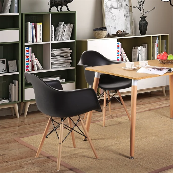 DAW Chair - Black-armchair-dining-chair - 1 (6)