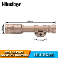 Охотничье тактическое оружие 400 люменов светодиодный фонарь-разведчик винтовка страйкбол оружие фонарик с переключателем линии для AK47 M4 AR15