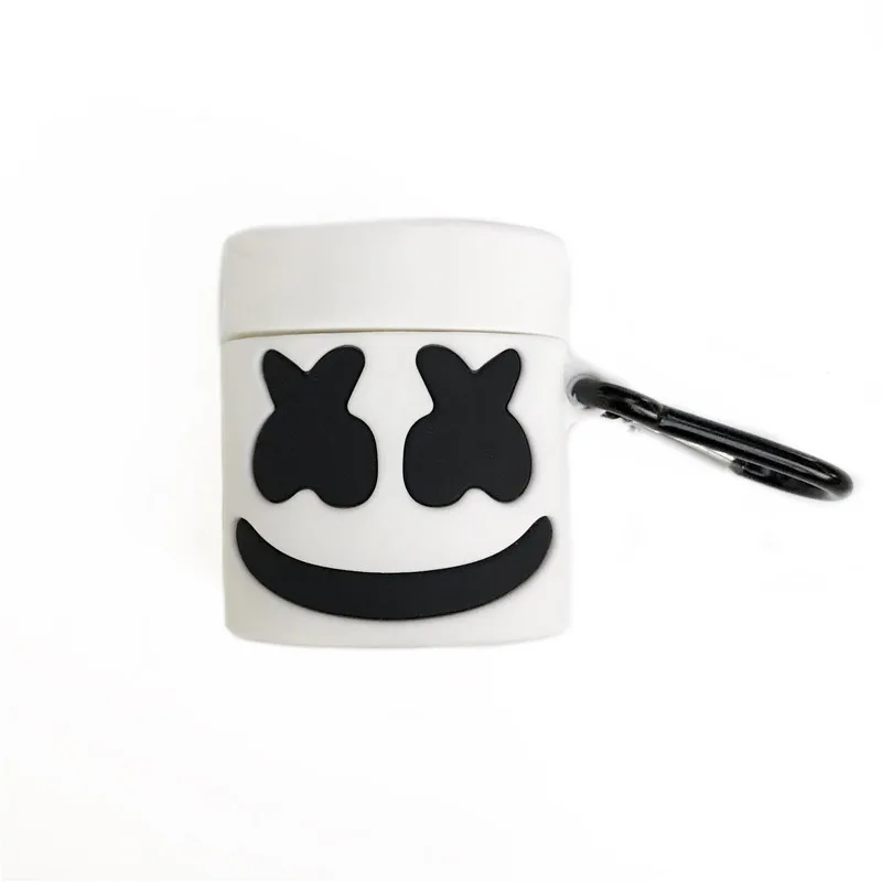 Защитный Мягкий силиконовый чехол Agrotera совместимый с AirPods 1 2 3 Pro DJ Marshmello Chris Comstock